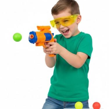 Imagem de Brinquedo Infantil Lançador de Bolinha Com Óculos Ideal Para Crianças e Adolescentes