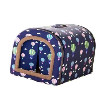 Imagem de WeiLaiKeQi Cama para gatos, tenda para animais de estimação, canil reutilizável, abrigo de inverno, casa para cachorro, 2 maneiras de usar para gatinhos de, Balão 50x40x34cm