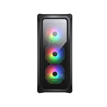 Imagem de Gabinete Gamer Cougar Archon 2 RGB, Mid-Tower, Lateral de Vidro, Com 3