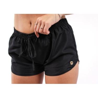 Imagem de Short Feminino Tactel Multiuso Praia Passeio Academia - Organiky, M, P