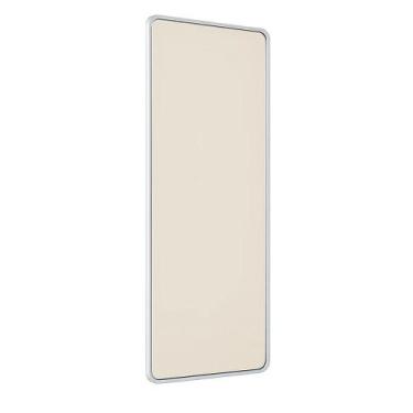 Imagem de Espelho Retangular 150x40 com Moldura Alumínio  Design Moderno, Ideal 