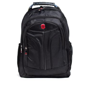 Imagem de Mochila Executiva Swissland Preto/cinza - YINS, Preto, Cinza, Único