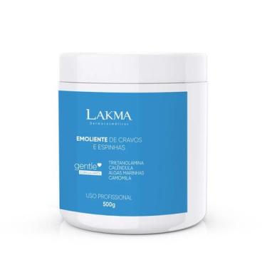Imagem de Creme Emoliente De Cravos E Espinhas Lakma 500g Limpeza Pele