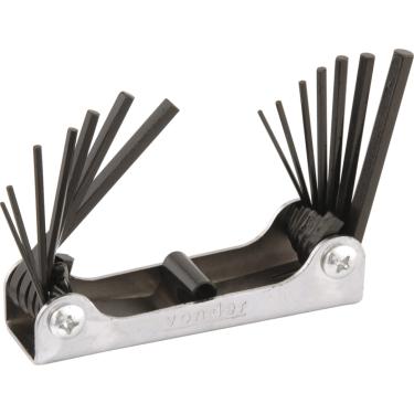 Imagem de Jogo Chave Hexagonal Allen Combinado 1,5-6,0mm 1/16-1/4  Can