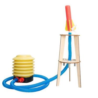 Imagem de Kit de experiências científicas do Air Rocket Launcher para crianças -