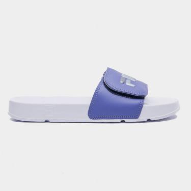 Imagem de Chinelo Feminino Drifter VLC Roxo Prata Cinza Fila F02SD006-6422