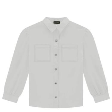 Imagem de Camisa Over Branca Vic&Vicky