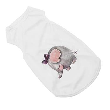 Imagem de OPPWONG Roupas de Gato, Camisas de Cachorro para Cães Médios, Camisas de Cachorro para Meninos, Camisetas Macias e Respiráveis, Roupas para Animais de Estimação, Camisetas para Cães, Regata Sem (S)