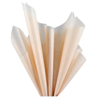 Imagem de SOFPLATE 114 folhas de papel de embrulho de algodão para buquê de papel de embrulhar pele removível quadrado plissado estilo coreano forro de flores embalagem de presente para florista loja floral