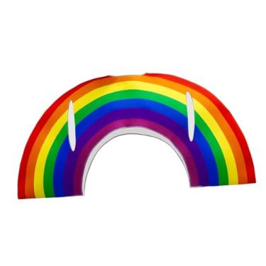 Imagem de Wzmzjy Fantasia de Arco-íris, Dramatização, Fantasia Divertida para Carnaval, Teatro, Decoração de Palco