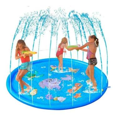 Imagem de Piscina Com Chafariz Com Jato D'Água Em PVC 170cm Brastoy