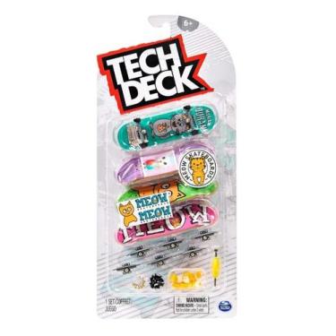 Imagem de Tech Deck Skate De Dedo Ultra Dlx Pack Com 4 - Semaan