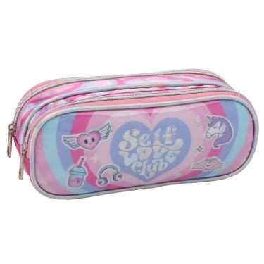 Imagem de Estojo Infantil Feminino Good Vibes ES43243 - Seanite