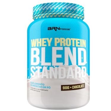 Imagem de Whey Protein Blend Chocolate 900g - BRN Foods