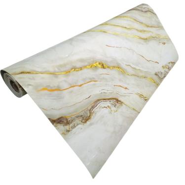 Imagem de Papel de Parede Adesivo Autocolante Marmore Obra Reforma Construçao Reparo Decoraçao Casa Moveis Bancada Envelopamento