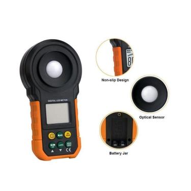 Imagem de Luxímetro Digital LED 200.000 Lux INS-1366 com Certificado