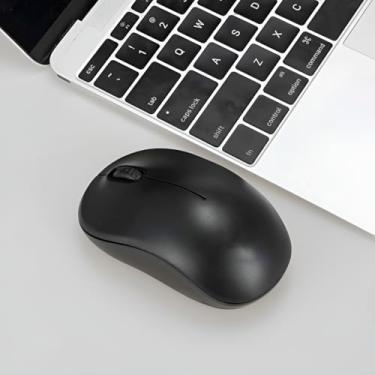 Imagem de Mouse Óptico Wireless 2.4GHz – Design Ergonômico, 1000 DPI, Alcance 10m, Conforto e Precisão para Escritório