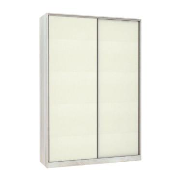 Imagem de Guarda-roupa 2 Portas De Correr 160Cm Crema Com Kashmir