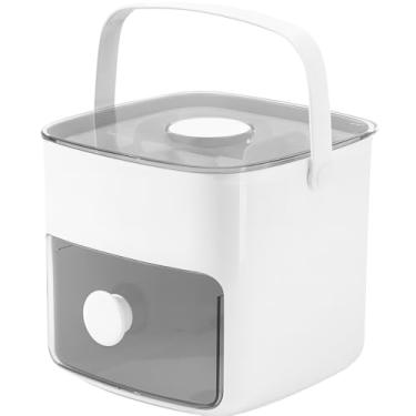 Imagem de Genérico Dispenser de Gelo 2 em 1 com Gaveta, Silicone Grau Alimentício, Manual, Forma Redonda, Tamanho Padrão, Lava-Louças, 10x8.5x10 cm