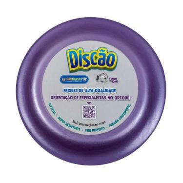 Imagem de Brinquedo Interativo Para Cachorro Pet Games Discão Lilás