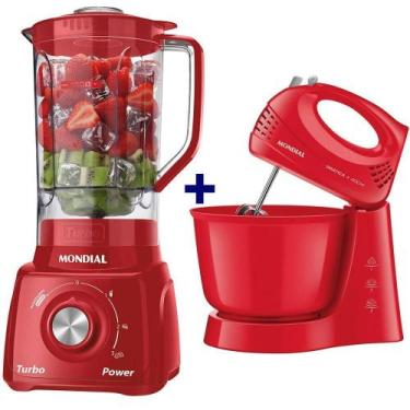 Imagem de Liquidificador Turbo Power L-99-Fr Com Batedeira B-44R Mondia - Mondia