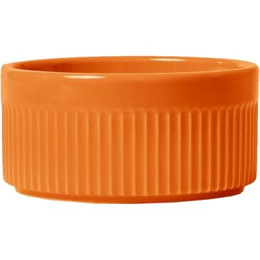 Imagem de Germer, Ramekin redondo em porcelana, modelo assar ou servir, refratária, Ø 10 cm, 240 ml, Laranja