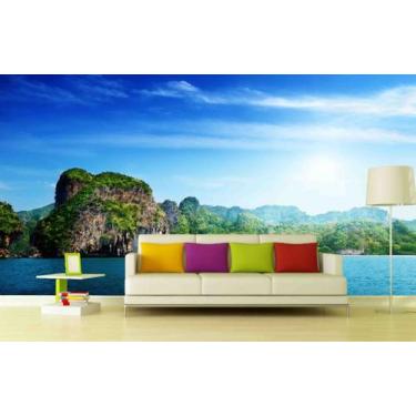 Imagem de Papel de Parede Painel Fotográfico Praia n21 2,00X3,00 - Voce Decorand