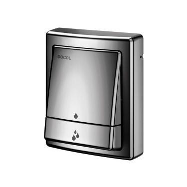 Imagem de Acabamento para Válvula de Descarga Docol Square Salvágua 90004495048 Grafite Polido