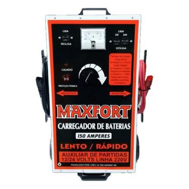 Imagem de Carregador de Baterias 150A Com Partida Rápida 12v/24v Mx5 - Maxfort