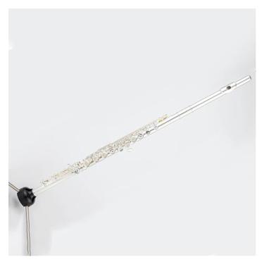 Imagem de Flauta Flauta Banhado a Prata Botão Francês Dividido E Feito à Máquina Corpo de Cobre Branco de 17 Furos