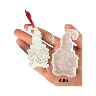 Imagem de Molde De Silicone De Árvore De Natal Anã Para DIY, Pingente De Resina 