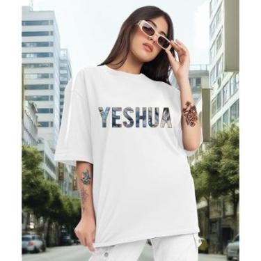 Imagem de Camiseta Feminina Yeshua Algodão Lançamento Methodic-Unissex