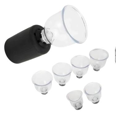 Imagem de Massageador a Vácuo USB Elétrico, Alívio Muscular Profundo, 6 Ventosas Incluídas, Portátil, Silicone e Plástico, 8cm x 5cm