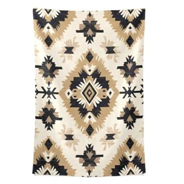 Imagem de STAYTOP Tapeçaria de tapeçaria nativa americana padronizadas tapeçarias de parede para decoração de casa decoração de dormitório sala de estar quarto tapete de parede (60 × 51 polegadas)