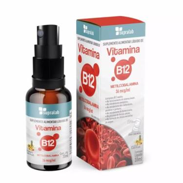 Imagem de Supraervas, Vitamina B12 Sublingual Tutti Frutti 30ml