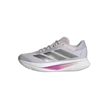 Imagem de adidas Tênis de corrida feminino Duramo Sl 2, Roxo gelo/ferro metálico/cinza glória, 35
