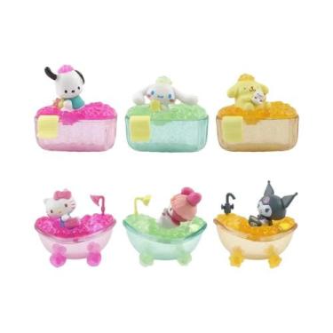 Imagem de Conjunto De Brinquedos Em Caixa Surpresa Da Série Pijamas Kawaii 6 Peç