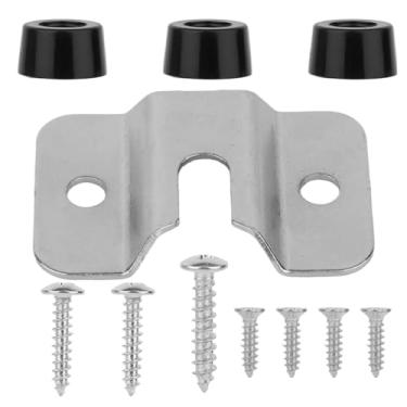 Imagem de Kit de suporte de montagem de alvo de dardos, kit de pendurar tabuleiro de dardos portátil, acessórios de jogos de dardos para parede, suporte de alvo de dardos, conjunto de gancho de parafuso