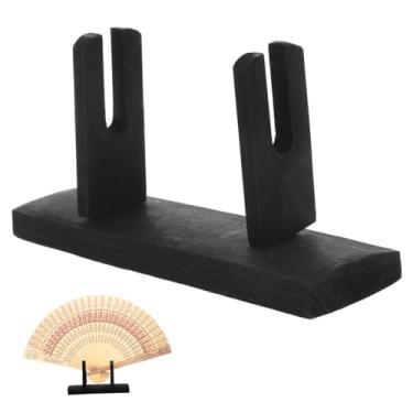 Imagem de ABOOFAN Suporte de ventilador japonês de madeira para ventiladores dobráveis, design ajustável para decoração de casa