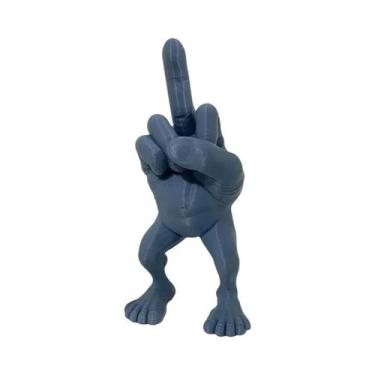 Imagem de Decoração De Mesa Criativa E Engraçada Com Dedo Do Meio Em Resina, Est