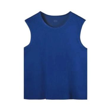 Imagem de Camiseta Masculina Slim Fit De Algodão Respirável Para Esportes Com De