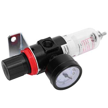 Imagem de Acouto Manômetro Regulador de Pressão /4 Portas Com Controle Manual e 20 para Alimentação, 0-10 Bar, Taxa de 2.000 L/min