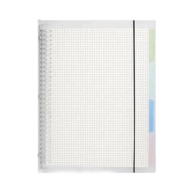 Imagem de Caderno Destacável De Folhas Soltas Fofo Com 60 Folhas, Material Escol