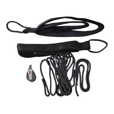 Imagem de menolana Cordas de tração para Pilates Reformer, 5,2 m, 1 m, alça dupla de substituição, acessórios para cama de Pilates, roda de polia para academia, homens e, Style C