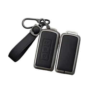 Imagem de Capa de couro para chave remota de carro compatível com Mitsubishi ASX LANCER Pajero Sport Outlander Eclipse Cross Chaveiro Capa completa Acessórios(Style7)