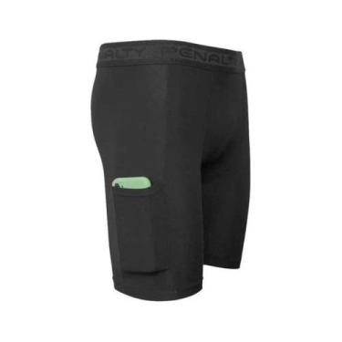 Imagem de Bermuda Térmica Compressão Penalty Skin Com Bolso Lateral Masculina, P
