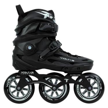 Imagem de Patins Traxart Volt 3 Freestyle Inline Profissional  Rodas 110mm PU, A