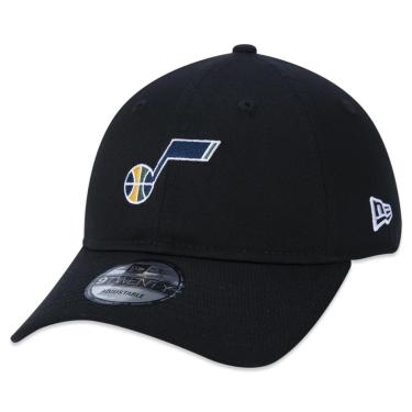 Imagem de BONE 9TWENTY STRAPBACK NBA UTAH JAZZ ABA CURVA PRETO ABA CURVA STRAPBACK PRETO NEW ERA-Masculino