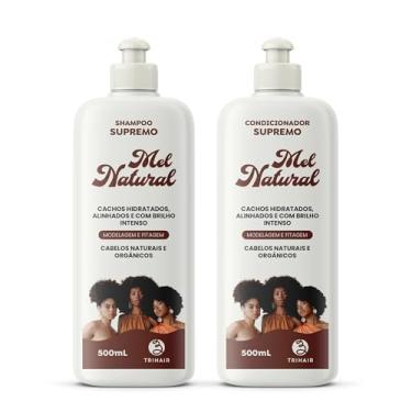 Imagem de Kit Shampoo e Condicionador Mel Natural (500 ml cada)