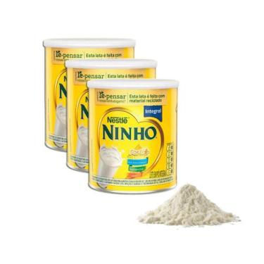Imagem de Leite Ninho Instantâneo Integral Em Lata Kit 3